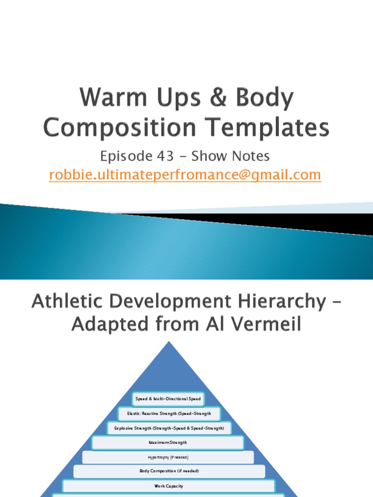 Hypertrophy and Speed Training Guide | PDF | Anatomical Terms Of Motion ...