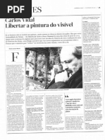 Carlos Vidal Libertar a Pintura Do Visível Entrevista