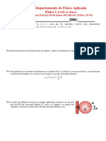 Primer Parcial Fisica 1 Enero 2014