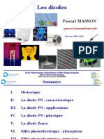Diodes Cours - Projection - MASSON