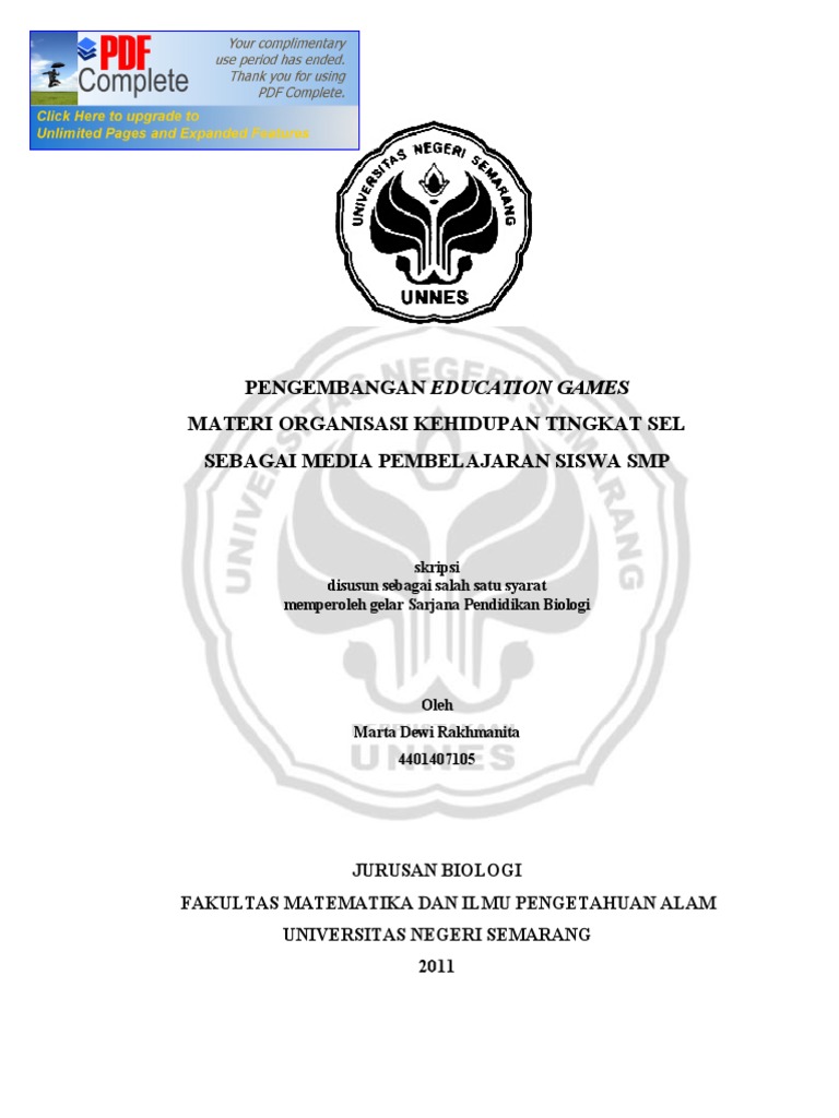 Tts Organel Sel | PDF