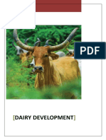 Dairy Development: Manjusha Manchala, 2140200155