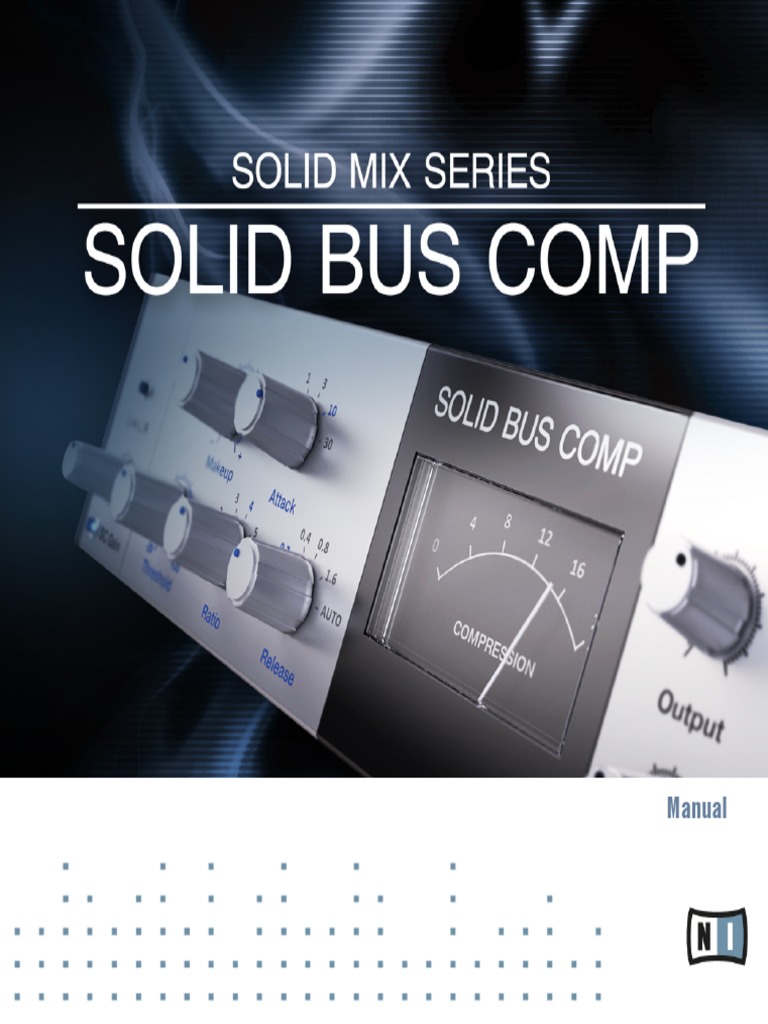 Solid Bus Comp Manual English | PDF | Sound | Sound Technology