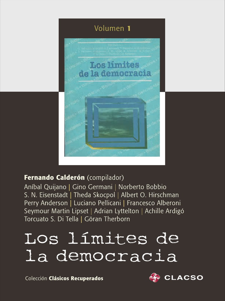 Los Limites de La Democracia I | PDF | Mundo occidental | Democracia