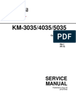 KM 3035 4035 5035 - Service