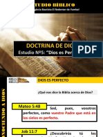 DISCIPULADO Nº 5   DIOS ES PERFECTO.pptx