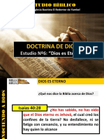 Discipulado #6 Dios Es Eterno