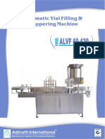 Automatic Vial Filling & Stoppering Machine