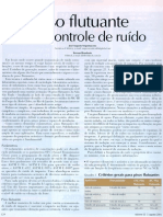 Piso Flutuante para Controle de Ruído PDF