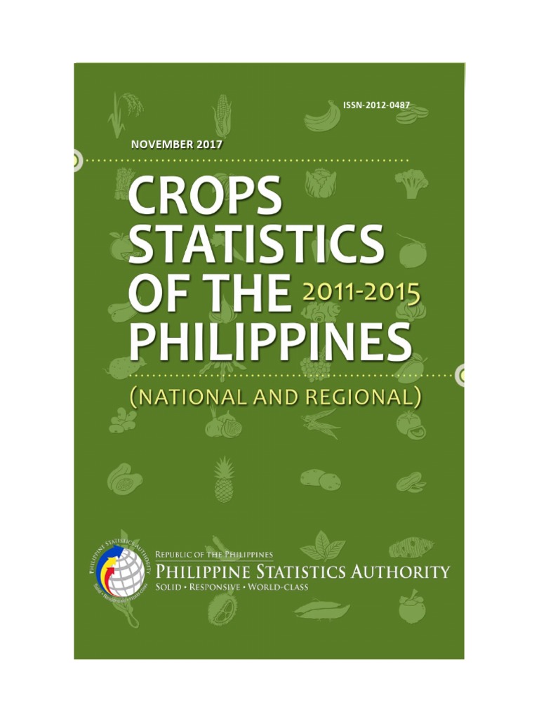 Crops Statistics of the Philippines National and Regional, 20112015
