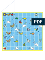 Board Game With Birds and Planes Super Coloring