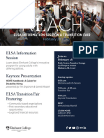 Elsa Information Session & Transition Fair