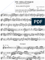 Pedro Iturralde - Suite Helenica (Saxophone Quartet) Correct PDF