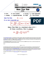 Mass Flow Rate