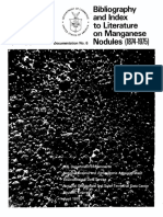 Key to Geophysical Records on Manganese Nodules