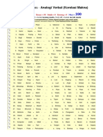 Latihan Psikotes Analogi Verbal (Korelasi Makna).docx