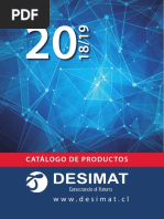 ＤＳi Cátalogo Disimat | PDF | Ingeniería