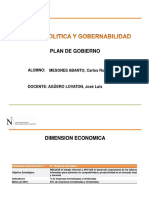 Plan de Gobierno