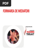 Prezentare Formare de Mediatori