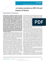 Perverse Effects of Carbon Markets On HFC-23 and SF6