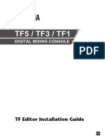 TF5 / TF3 / TF1: TF Editor Installation Guide