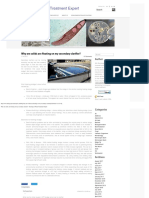 Why floating solids in secondary clarifiers