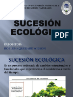 Sucesión ecológica: proceso de autoorganización de un ecosistema