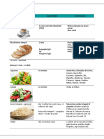 Refeições e substituições saudáveis