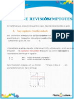 Iche de Revision Symptotes: I. Asymptote Horizontale