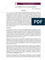 A Comunicação na Relação de Serviço - Um Estudo Exploratório