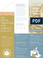 Prairie Organic Grain Brouchure
