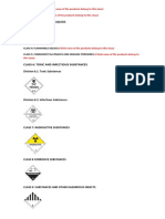 Classification of Hazardous Substances