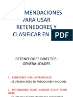 Recomendaciones para Clasif...