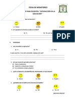 Ficha de Monitoreo Docentes