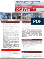 Energy Systems: Master of Engineering in