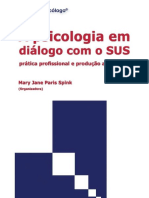 A Psicologia em Dialogo Com o SUS Spink Org PDF