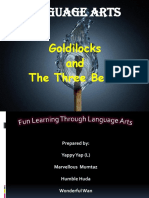 Presentation Slide Goldilocks and The Three Bears