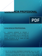 Conciencia Profesional