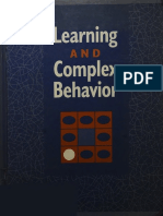 Learning and Complex Behavior - Donahoe & Palmer (Index)