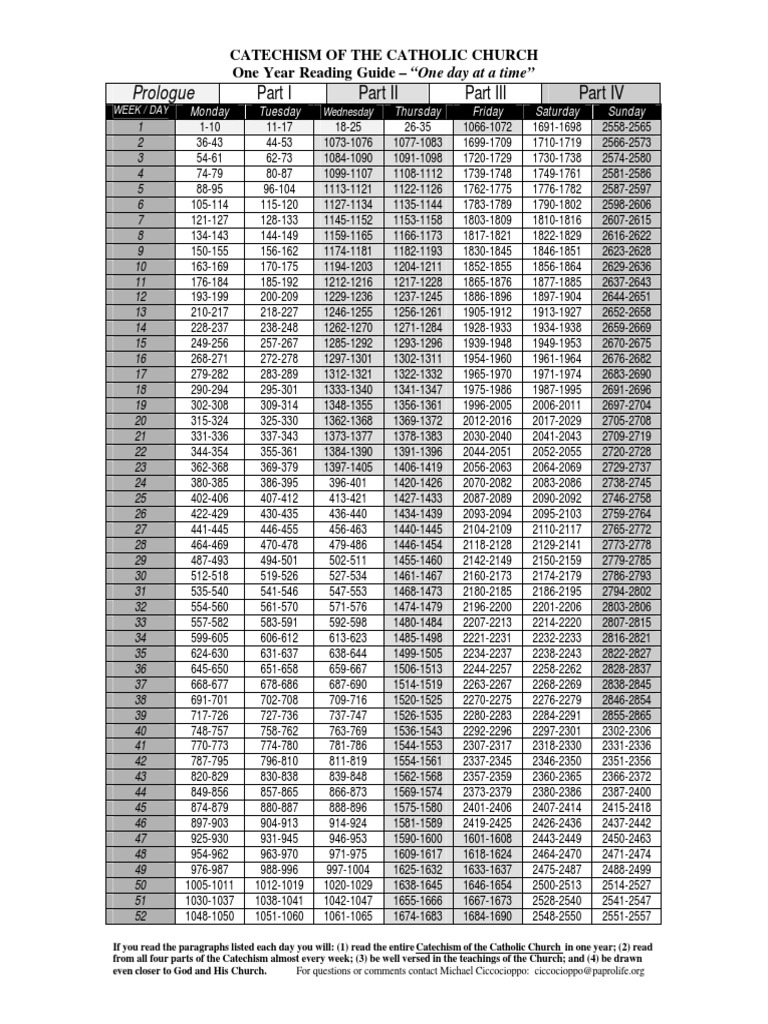 Catechism Study Guide and Directions PDF Catechism Catholic Church