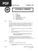 US Park Police - General Order on Vehicular Pursuits
