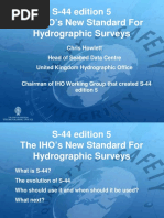 S-44 Edition 5 The IHO's New Standard For Hydrographic Surveys