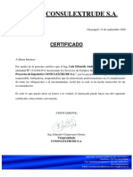 Certificado Luis Andrade