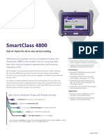 Smartclass 4800: Tool of Choice For All-In-One Service Testing