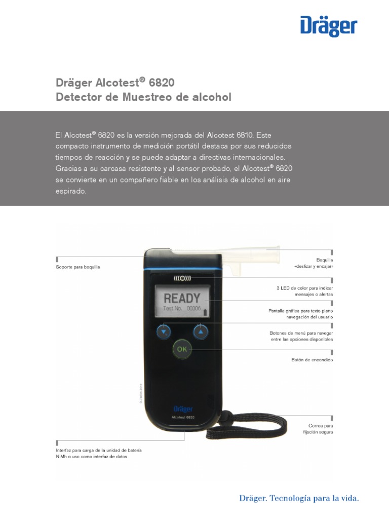 Alcotest 6820 + | PDF | USB | Sensor
