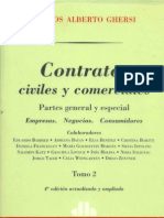 Ghersi, Carlos a. - Contratos Civiles y Comer CIA Les (Tomo II)