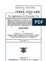 Practical Treatise On The Steel Square Vol 2 - F.T. Hodgson (1913)