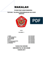 Sejarah Hak Asasi Manusia