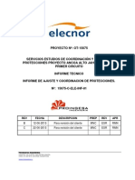 Ajuste de protecciones para línea y reactores en proyecto Ancoa Alto Jahuel 2x500kV