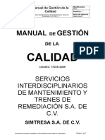 Manual de Gestion de Calidad